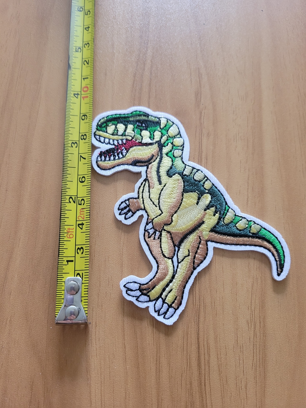 🎃BUY 2 GET 1 FREE🎃Embroidered Green Dinosaur Patch